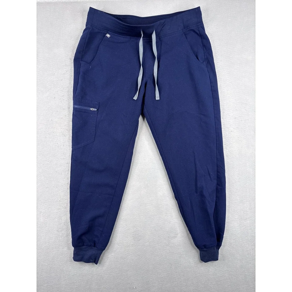 FIGS Technical Collection Navy Blue Scrub Jogger Pants W18SW2005P Mens Medium